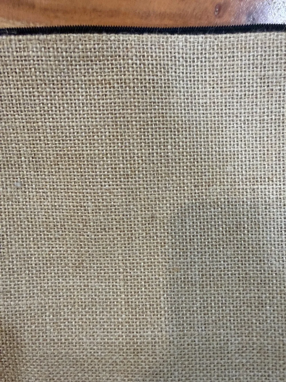 Kérastase Natural Jute Cosmetic Pouch with Black Trim